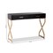 Baxton Studio Carville Dark Upholstered Gold Finished 2-Drawer Console Table 153-9203 - alternate 9